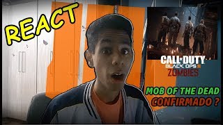 REACT EMOCIONANTE DO BLACK OPS 4 [upl. by Cerallua]