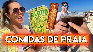 Comida na Praia O Que Tem e Quanto Custa [upl. by Gelb347]