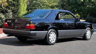 1993 MercedesBenz 300CE direct sunlight video NO RESERVE AUCTION  Currently on BringaTrailer [upl. by Sussi597]