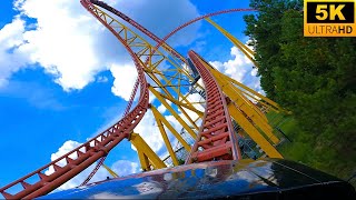 Intimidator 305 POV 5K Worlds Most INTENSE Coaster Kings Dominion Doswell VA [upl. by Idmann176]