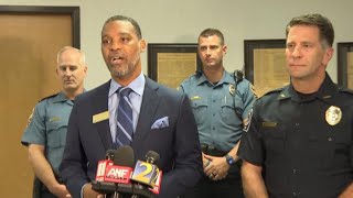 Student arrested in Gwinnett County Georgia after bringing gun to school  News conference [upl. by Emelita]