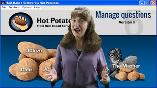 Hot Potatoes Quizzes  Manage questions [upl. by Ard902]