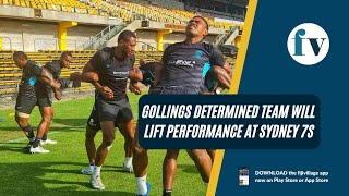 Gollings determined team will lift performance at Sydney 7s this weekend  25012023 [upl. by Olympium]