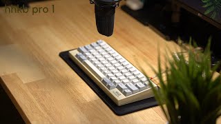 HHKB Pro 1 Keyboard Typing Sound Test [upl. by Atnek403]