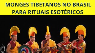 MONGES TIBETANOS CHEGAM AO BRASIL PARA RITUAIS ESOTÃ‰RICOS [upl. by Hesky]