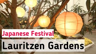 JAPANESE FESTIVAL AT LAURITZEN GARDEN  GOPRO [upl. by Ehttam]