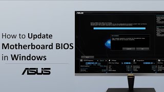 How to Update ASUS Motherboard BIOS in Windows  ASUS SUPPORT [upl. by Edrick691]