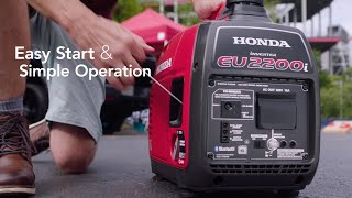 Honda EU Super Quiet Inverter Series Generators [upl. by Josy]