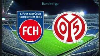 Heidenheim vs Mainz  germany bundesligaLive Football Match today  live Score [upl. by Swisher]