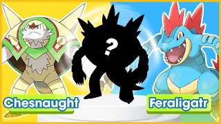 Pokemon Fusion  Chesnaught  Feraligatr  pokemon infinite fusion challenge [upl. by Aivlys]