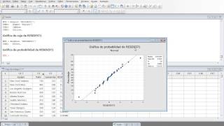 22 Prueba de normalidad de los errores con Minitab [upl. by Maggy]