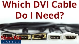 FAQ  Whats The Difference Between DVI Types [upl. by Gaudette462]