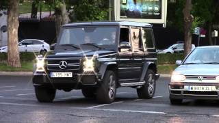 Mercedes G63 AMG hard acceleration [upl. by Tnecniv]