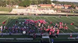 Martinsville Marching Artesians Homecoming Pregame 92316 [upl. by Niddala824]