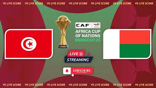 Tunisia vs Madagascar 🔴Live Match Today⚽🎬 [upl. by Eilitan]