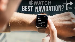 How to Use Apple Watch Navigation 2022 [upl. by Oys]