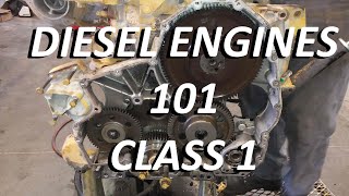 Diesel Engines 101 Class 1 [upl. by Relyuhcs]