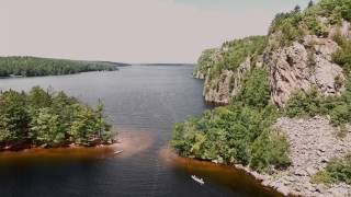 Mazinaw Lake Bon Echo Drone Flight [upl. by Culbert]