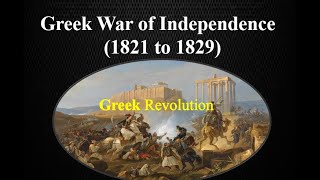 Greek War of Independence  Greek Revolution  Treaty of Constantinople  Class 10 History CBSE [upl. by Ralph]