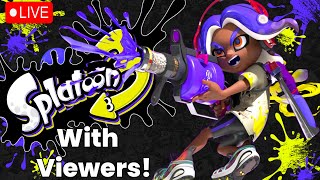 Splatoon 3 Turf War LIVE With Viewers [upl. by Salene]