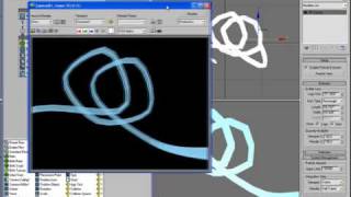 Light Streaks with Particle Flow  3ds Max [upl. by Arahset745]