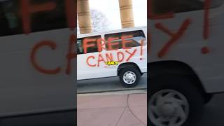 Free candy van prank😂via AshAlkk [upl. by Ahtaela]