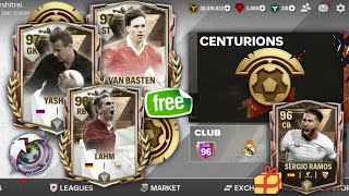 WOW OFFICIAL CENTURION EVENT 97 OVR ICON VAN BASTEN FC MOBILE 24  TRANSFER TOKEN FC MOBILE [upl. by Yatnahc149]