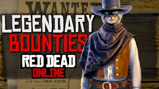 ALL Legendary Bounties in Red Dead Online PART 2🐱 Stream [upl. by Imrots537]