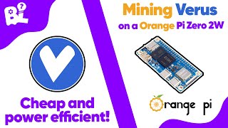 HOW TO MINE VERUS with a Orange Pi Zero 2W  VRSC vARRR vDEX Crypto [upl. by Haran]