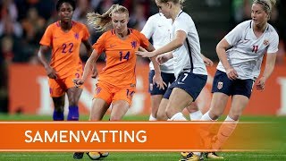 Highlights OranjeLeeuwinnen  Noorwegen 24102017 [upl. by Butcher]