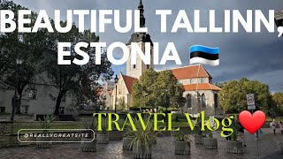 WELCOME TO TALLINN ESTONIA 🇪🇪 TRAVEL VLOG 2024 ❤️💖💖 BEAUTIFUL CITY MUST SEE [upl. by Nagey]