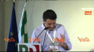 RENZI AUTOIRONICO SUL SUO INGLESE SHISH Ottobre 2014 [upl. by Noslrac]