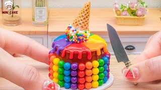 1000 Mini Cake Making Compilation  Amazing Miniature Rainbow Cakes Decorating  How To Make Cakes [upl. by Alburg]