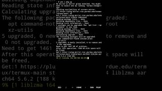 Termux Commands  Update and Upgrade your Termux Using This Simple Command cybersecurity kali [upl. by Lynnworth]