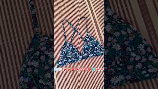 Cómo hacer top de vestido de baño bikini [upl. by Htez]