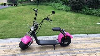 EEC citycoco electric scooter r804x wholesale [upl. by Aleahs]