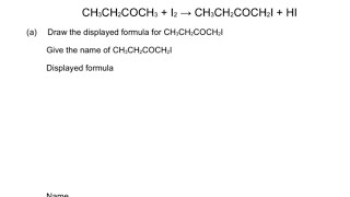 Naming carbonyl compounds  AQA  A level Chemistry Paper 2 [upl. by Ivar]