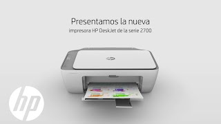 Nueva impresora HP DeskJet serie 2700 [upl. by Trixi]