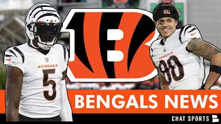 Bengals Rumors amp News Tee Higgins Signs Franchise Tag Ted Karras Deal  Andrei Iosivas Break Out [upl. by Yrojram]