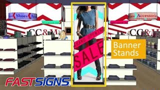 Retail Signs and Graphics  A Visual Tour  FASTSIGNS® [upl. by Aeirdna]