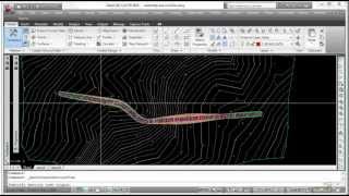 AutoCad Civil 3D  Creating Cross Sections [upl. by Malaspina188]