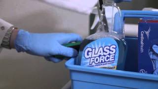 Ecolab Cleaning Caddy Training  Bathroom [upl. by Ahseinod]