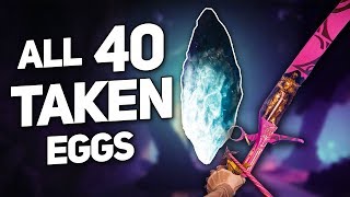 Destiny 2 All 40 Taken Egg Locations amp How to Get the Harbingers Echo Exotic [upl. by Ariel81]