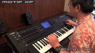 YAMAHA MOTIF XF Demo 23 Performances [upl. by Tennes]