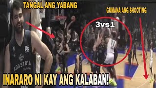 Kai Sotto Pinatahimik ang Mayabang na kalabanGumana ang Shooting sa Labas ni Kai Sottokaisotto [upl. by Anelrac]