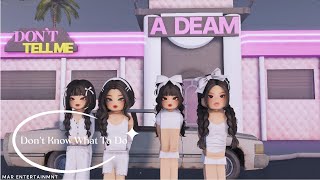 INLIX  Dont Know What To Do MV Teaser  ROBLOX KPOP [upl. by Ainirtac]