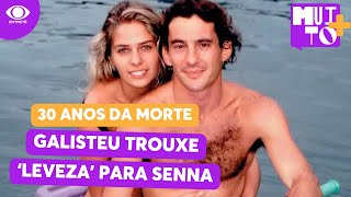 Senna se tornou uma pessoa quotMAIS LEVEquot com Galisteu diz Reginaldo Leme [upl. by Ellette565]