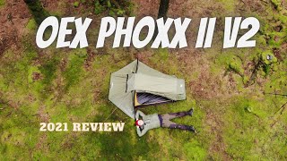 OEX Phoxx IIv2 2021 Review and Setup • Best Beginner Wild Camping tent PHOXX 2  Stealth camping [upl. by Lehrer]