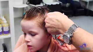 Lice Treatment CombOut for Long Hair [upl. by Enimassej810]