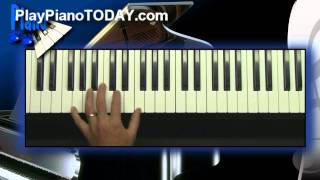 Blues Piano Lessons  rootless left hand jazz voicings  Ch 16 [upl. by Nade547]